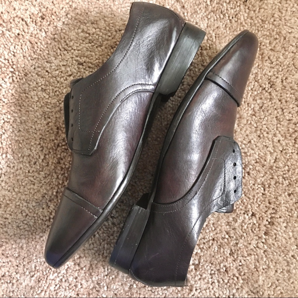 Burberry Prorsum distressed brogue shoes - Picture 6 of 8